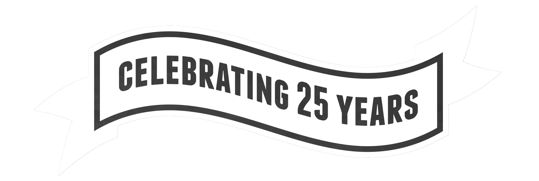 Twenty five year anniversary ad